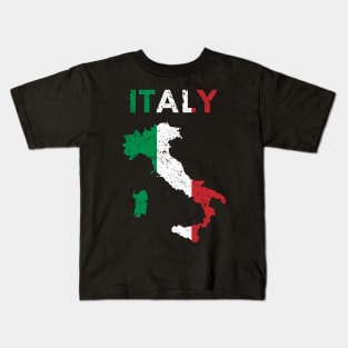 Italy Italy Championship Football 2021 Kids T-Shirt